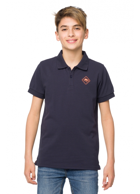 HB POLO Navy-Orange