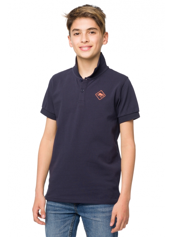HB POLO Navy-Orange