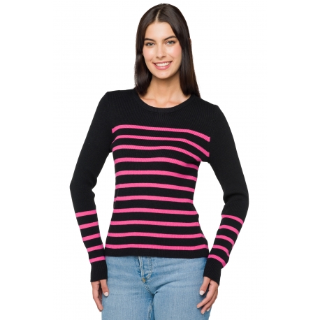 SELENE Black-Fucsia