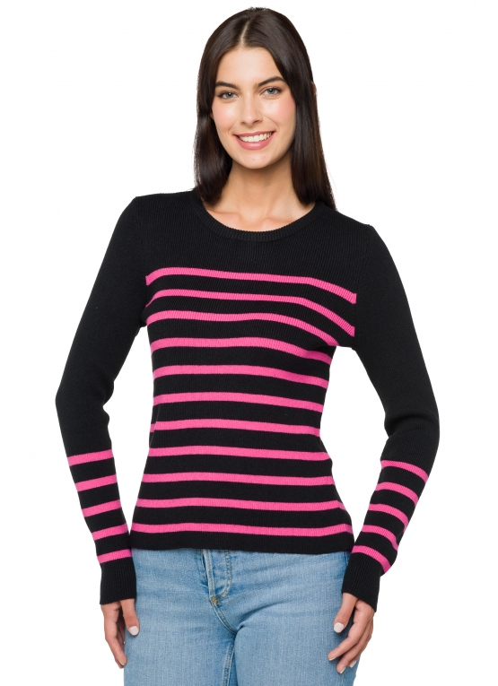 SELENE Black-Fucsia
