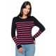 SELENE Black-Fucsia