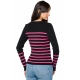SELENE Black-Fucsia