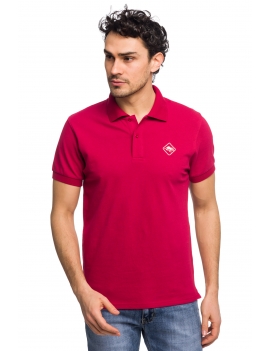 HB POLO Berryred-Sand